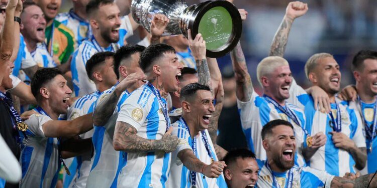 Argentina clinches Copa America title with extra-time victory over Colombia - Marca English