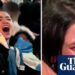 Argentina fans celebrate Copa América victory as Colombia supporters are left heartbroken – video | Copa América