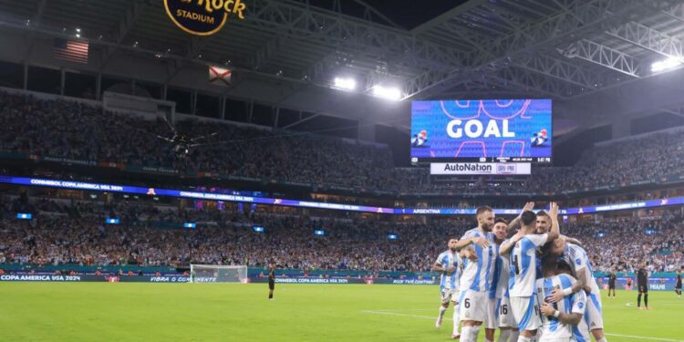 Argentina have won eight straight