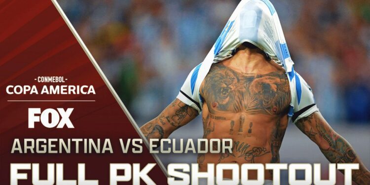 Argentina vs. Ecuador: Full Penalty Shootout