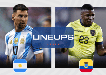 Argentina Ecuador Lionel Messi Moises Caicedo Quarterfinal 070224