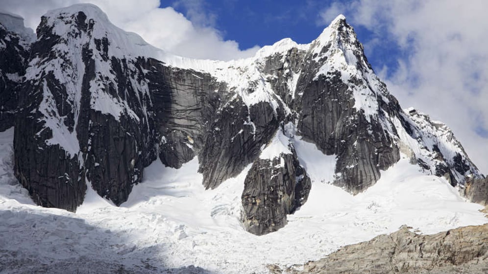 South America, Peru, Andes mountains, cordillera blanca, Huascaran national park.