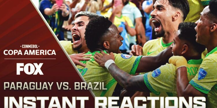 Brazil DOMINATES in 4-1 victory over Paraguay