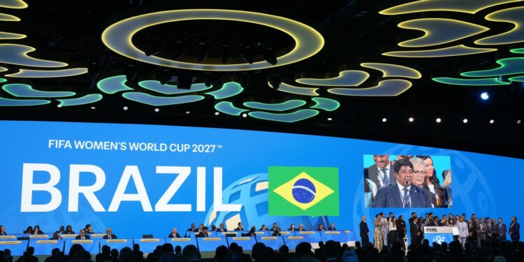Brazil picked by FIFA to get soccer's 2027 Women's World Cup, a first for South America