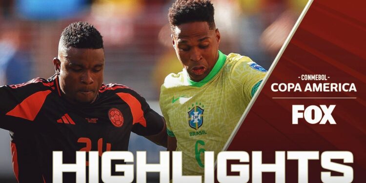Brazil vs. Colombia Highlights
