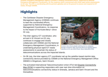 Caribbean – Hurricane Beryl : ETC Situation Report #02 Reporting period: 05/07/2024 to 07/07/2024 - Jamaica