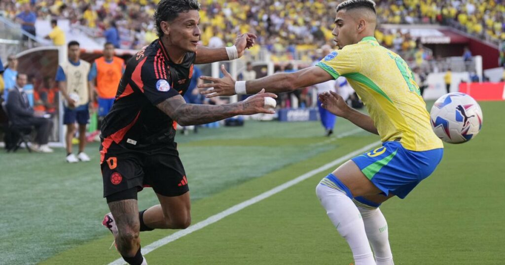 Colombia draws Brazil 1-1, Costa Rica edges Paraguay 2-1 at Copa America | Pro Sports