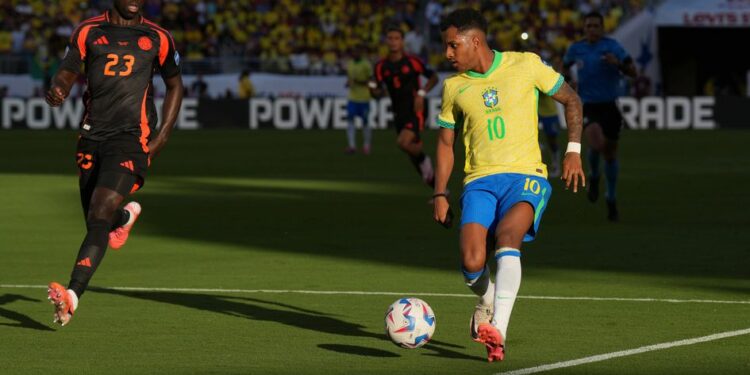 Colombia hold Brazil to top group D in final Copa America group stage match