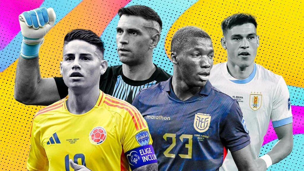 Copa América 2024 best XI: James Rodríguez, Luis Díaz, more