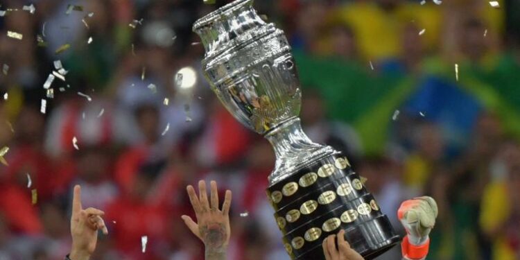 Copa America trophy CONMEBOL