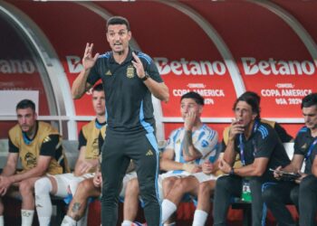 Argentina coach Lionel Scaloni
