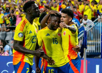 Copa América: Colombia upends Uruguay a man down in tense semifinal that ends in violence