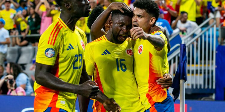 Copa América: Colombia upends Uruguay a man down in tense semifinal that ends in violence