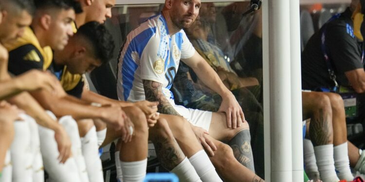 Copa America final 2024: Lionel Messi exits after leg injury