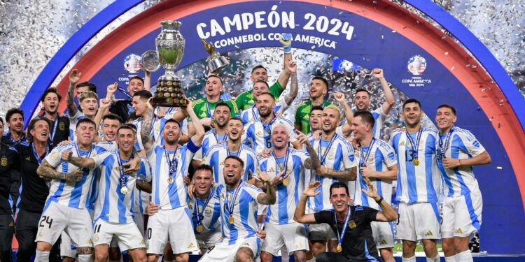 Copa America success for Spurs pair