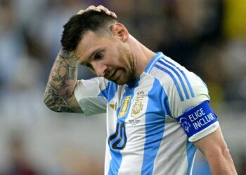 Fans react as Argentina captain MISSES an attempted Panenka in their Copa America quarter-final penalty shootout against Ecuador