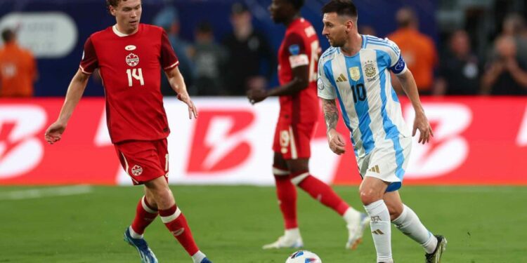 Lionel Messi, Argentina vs. Canada, Copa America 2024