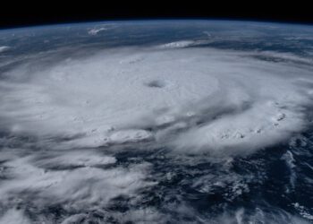 Hurricane Beryl Captured from the International Space Station