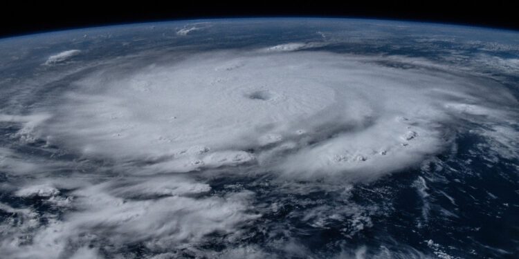 Hurricane Beryl Captured from the International Space Station