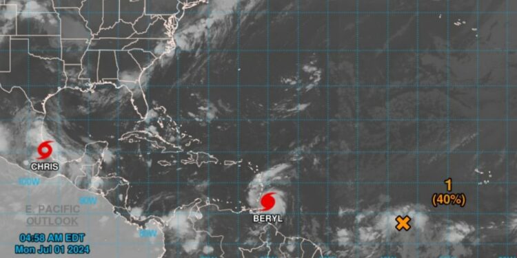 Hurricane Beryl Downgrades to Category 3 but Remains Highly Dangerous on Caribbean Path