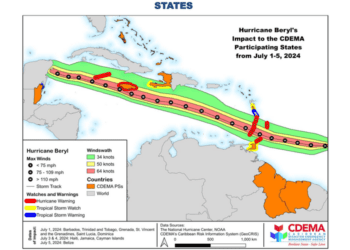 Hurricane Beryl Situation Report #6 (3:00 PM on 11th July, 2024) - Grenada