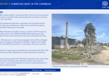 IOM Caribbean: Hurricane Beryl - Situation Report No. 3 (15 July 2024) - Grenada