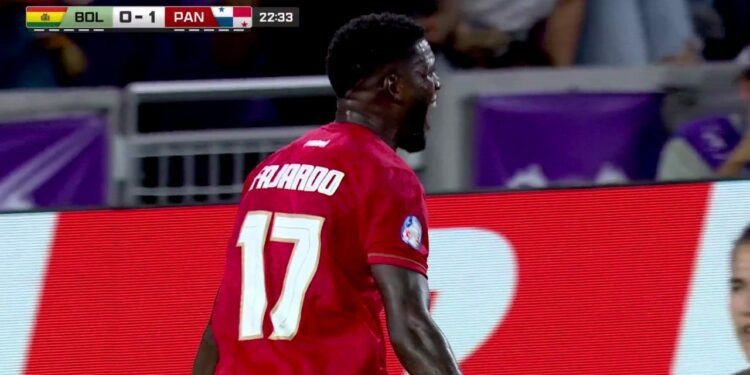 José Fajardo finds the back of the net in 22