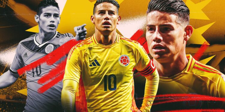 Journeyman James Rodriguez is spearheading Colombia’s Copa America run, giving the world one last glance at the former Galactico