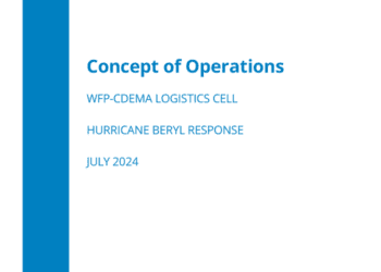 Logistics Common Service Concept of Operations: WFP-CDEMA Logistics Cell Hurricane Beryl Response (July 2024) - Grenada
