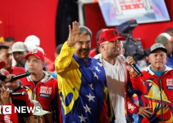 Maduro declared winner in disputed vote