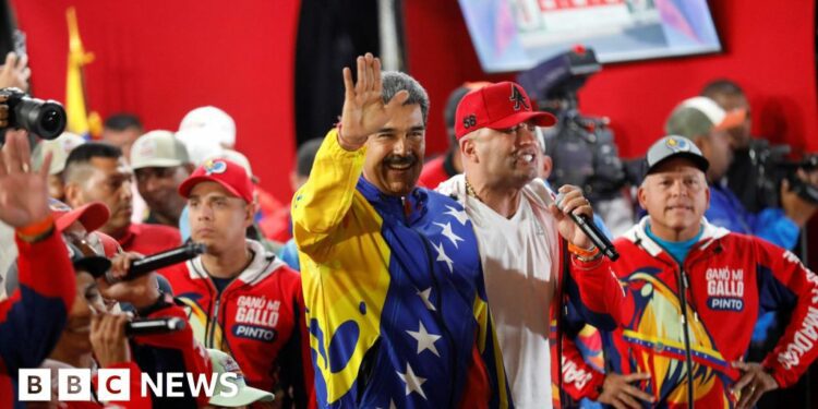 Maduro declared winner in disputed vote