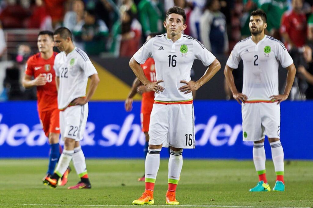 Mexico's rough record against South American teams