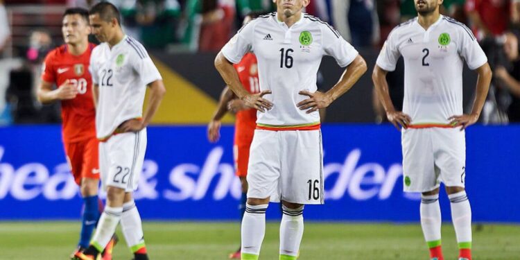 Mexico's rough record against South American teams