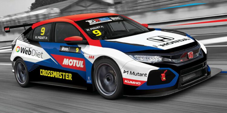 Nelson Piquet Jr, Squadra Martino, Honda Civic Type-R FK7 TCR