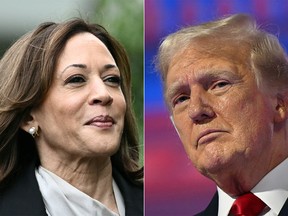 Kamala Harris and Donald Trump