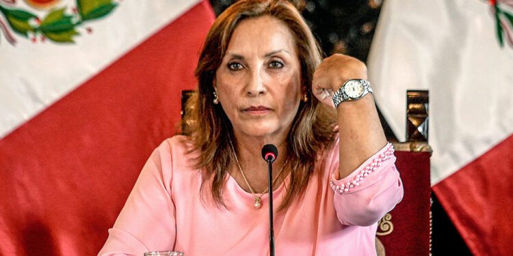 Peru’s president survives because she’s not in charge