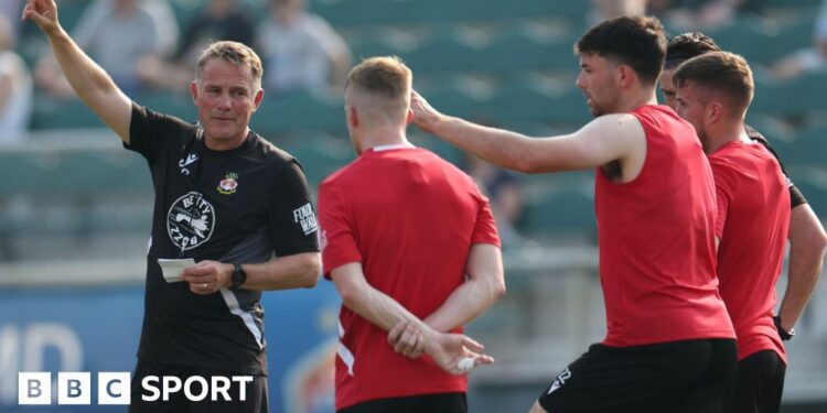 Phil Parkinson: Wrexham happy with North America tour schedule - BBC