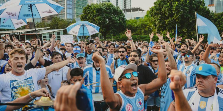 Photo essay: Houstonians celebrate Argentina, Ecuador in Copa America