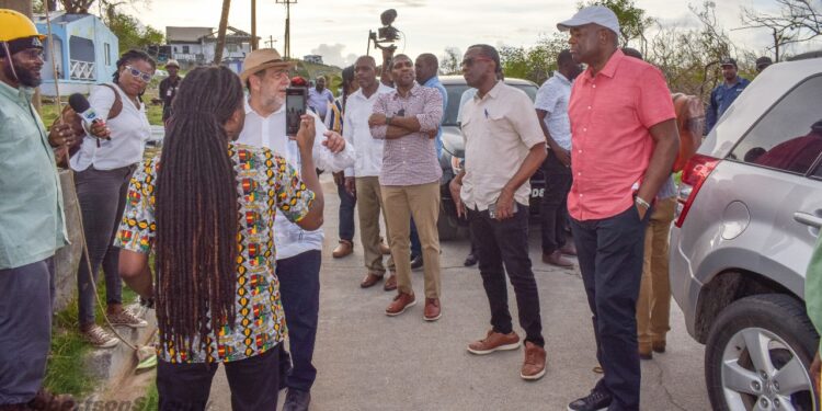 Pierre Joins Other Caribbean Leaders On Post-Beryl Tour Of SVG