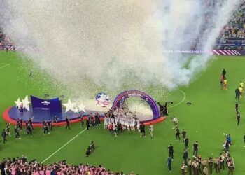 RAW VIDEO: Argentina celebrate winning the Copa America 1/2 - Elk Valley Times