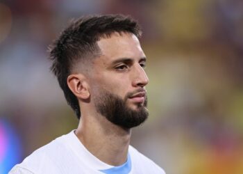 Rodrigo Bentancur just had a very bad night at the Copa America