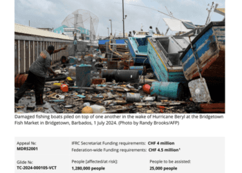 Saint Vincent and the Grenadines, Grenada, Barbados and Jamaica | Hurricane Beryl - Emergency Appeal No. MDRS2001 - Grenada