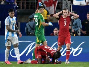 Canada soccer player Alistair Johnston at Copa America