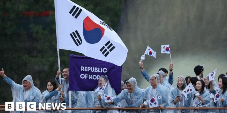 South Korea wrongly introduced as North Korea at Olympics - BBC.com