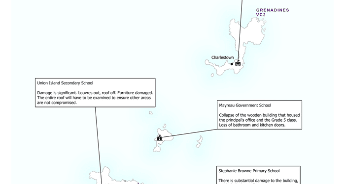 St Vincent & the Grenadines: Hurricane Beryl: Grenadines Schools Damage Assessment - 17 July 2024 - ReliefWeb