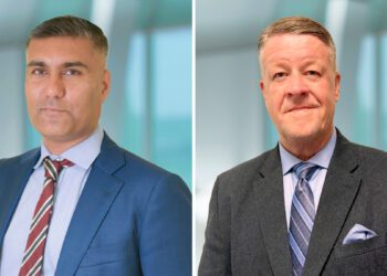 (L.-R.): Ajay Barolia, Senior Vice President Cargo, Swissport North America and Peter Weir, Senior Vice President Cargo Commercial, Swissport North America