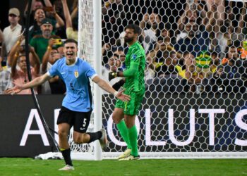 Ten-man Uruguay dump Brazil out of Copa America in penalty shootout