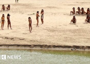 Uncontacted indigenous people sighted near river
