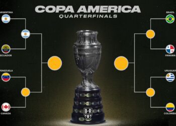 Updated Bracket After Argentina vs. Ecuador Quarter-Final Result