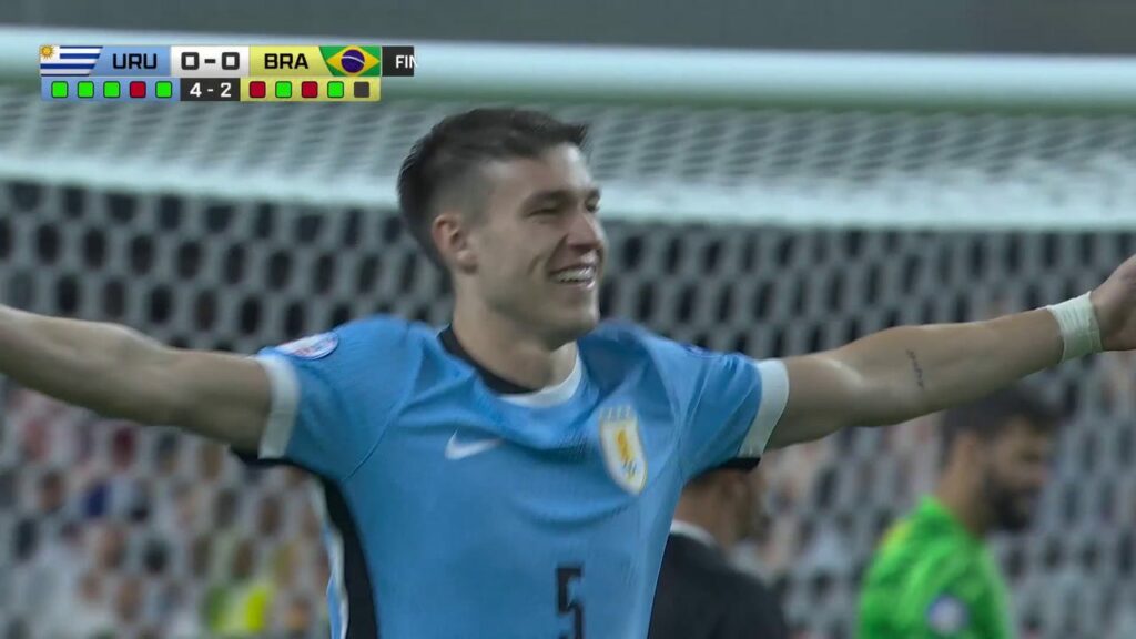 Uruguay DEFEATS Brazil in PK shootout to advance to the semifinals